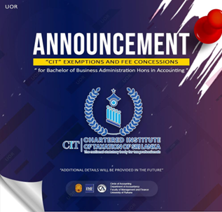 CITSL Accredited Exemption for the BBA in Accounting Degree Program