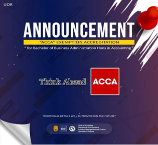 ACCA Accredited Exemption for the BBA Honours in Accounting Degree Program