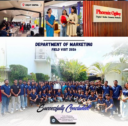 Industry Exposure Visit for Marketing Undergraduates