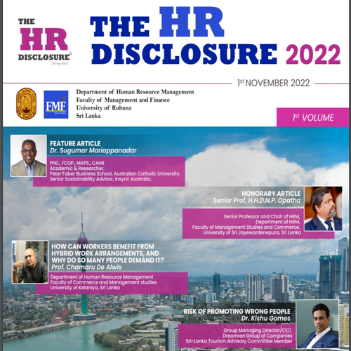 HR Disclosure 2022