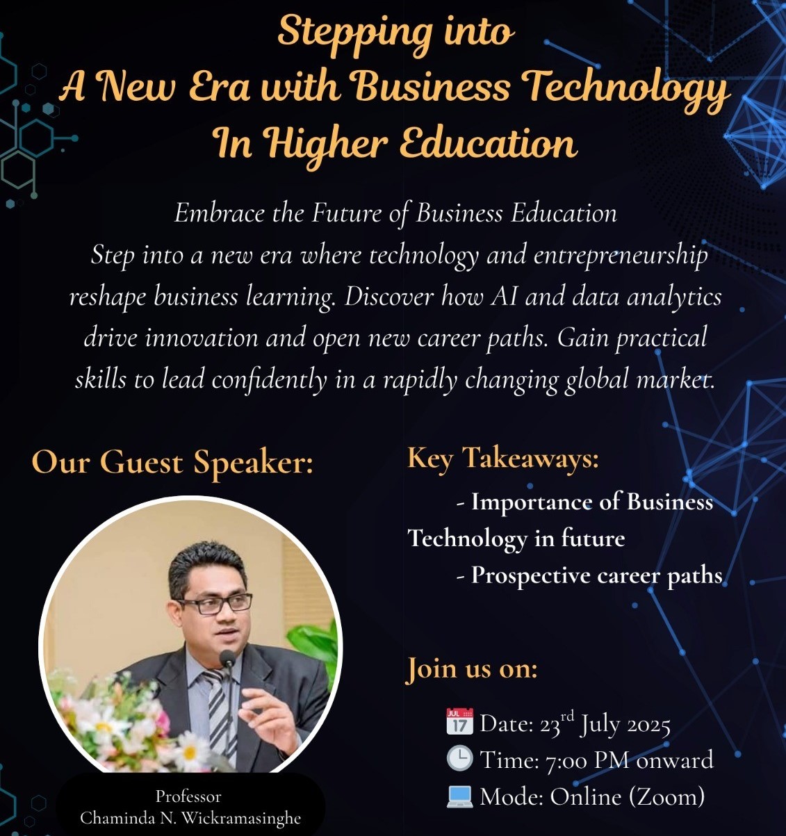 Stepping into a New Era with Business Technology in Higher Education