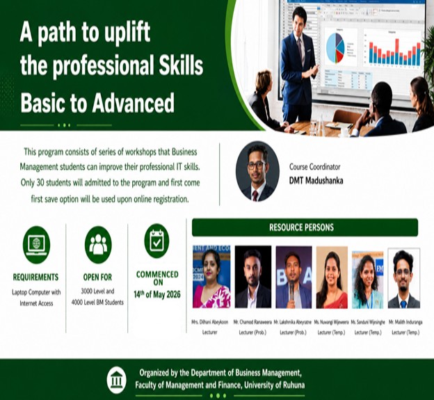 A path to uplift professional skills: basics to advanced